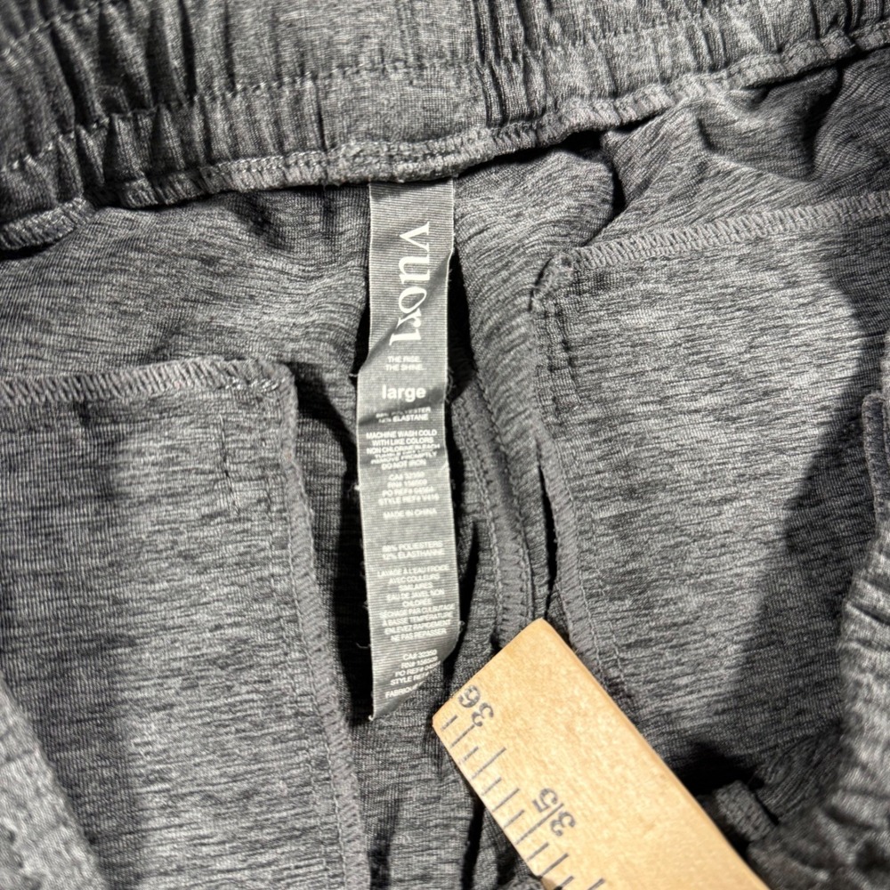 Vuori Sunday Performance Joggers Mens Large Gray Heather Athletic Sweatpants - Picture 5 of 8